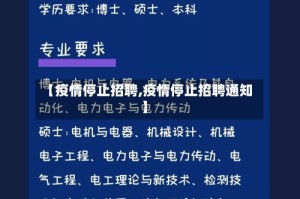 【疫情停止招聘,疫情停止招聘通知】