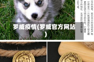 罗威疫情(罗威官方网站)