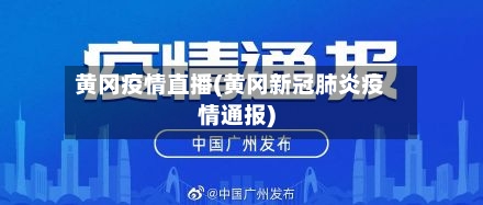 黄冈疫情直播(黄冈新冠肺炎疫情通报)-第1张图片