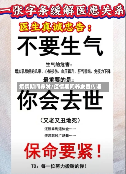 疫情期间养发/疫情期间养发宣传语-第2张图片