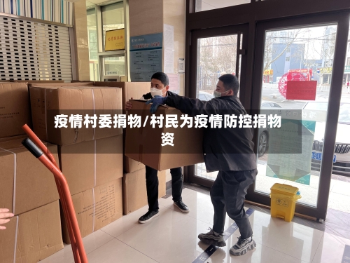 疫情村委捐物/村民为疫情防控捐物资-第2张图片