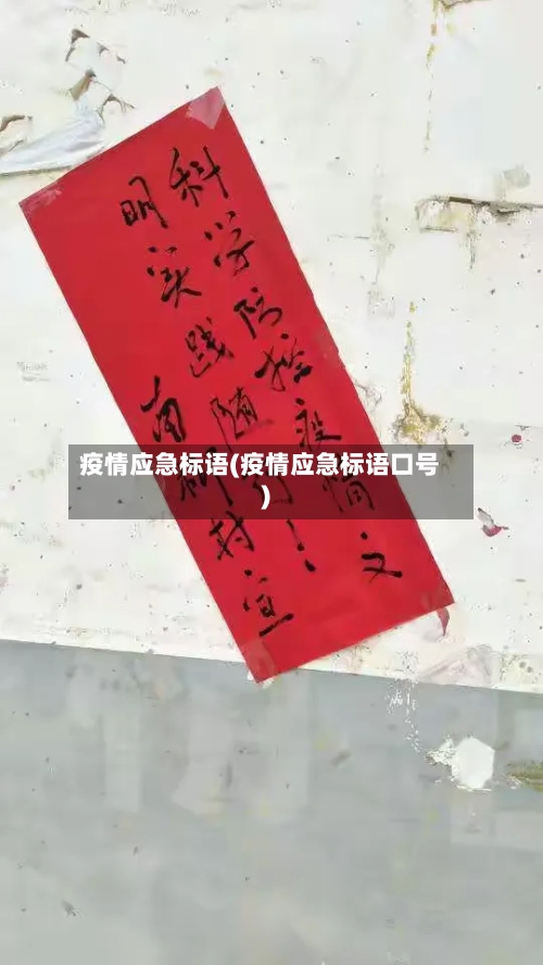 疫情应急标语(疫情应急标语口号)-第1张图片