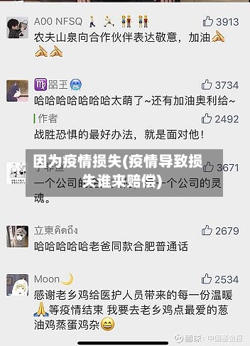 因为疫情损失(疫情导致损失谁来赔偿)-第2张图片