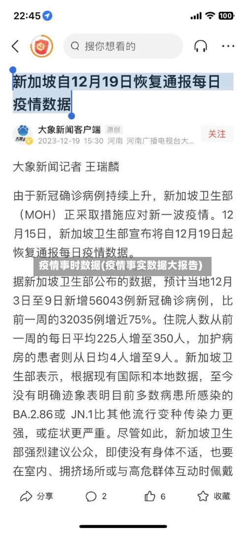 疫情事时数据(疫情事实数据大报告)-第1张图片