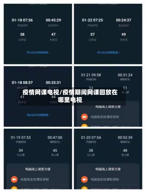 疫情网课电视/疫情期间网课回放在哪里电视-第1张图片