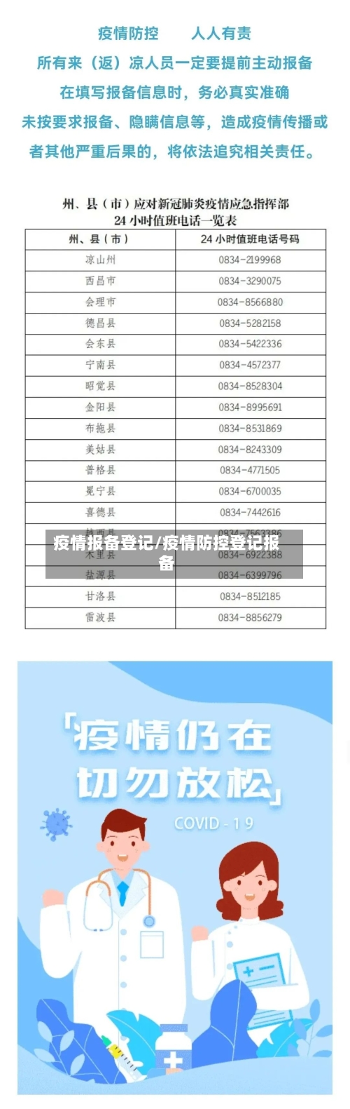 疫情报备登记/疫情防控登记报备-第1张图片